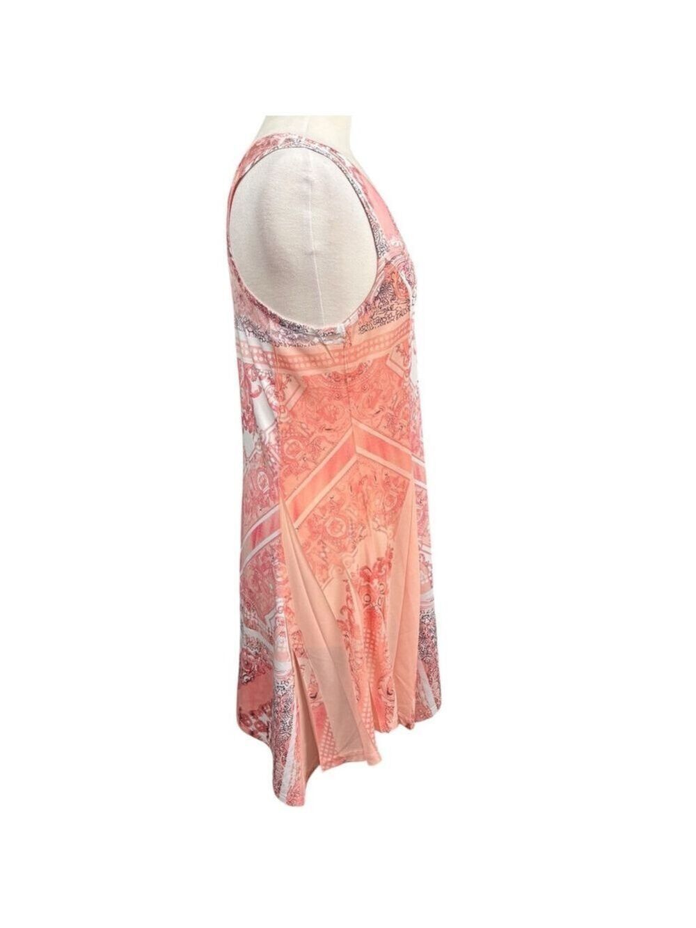 Simply Couture Dress Size L Pink Sleeveless - Picture 4 of 10